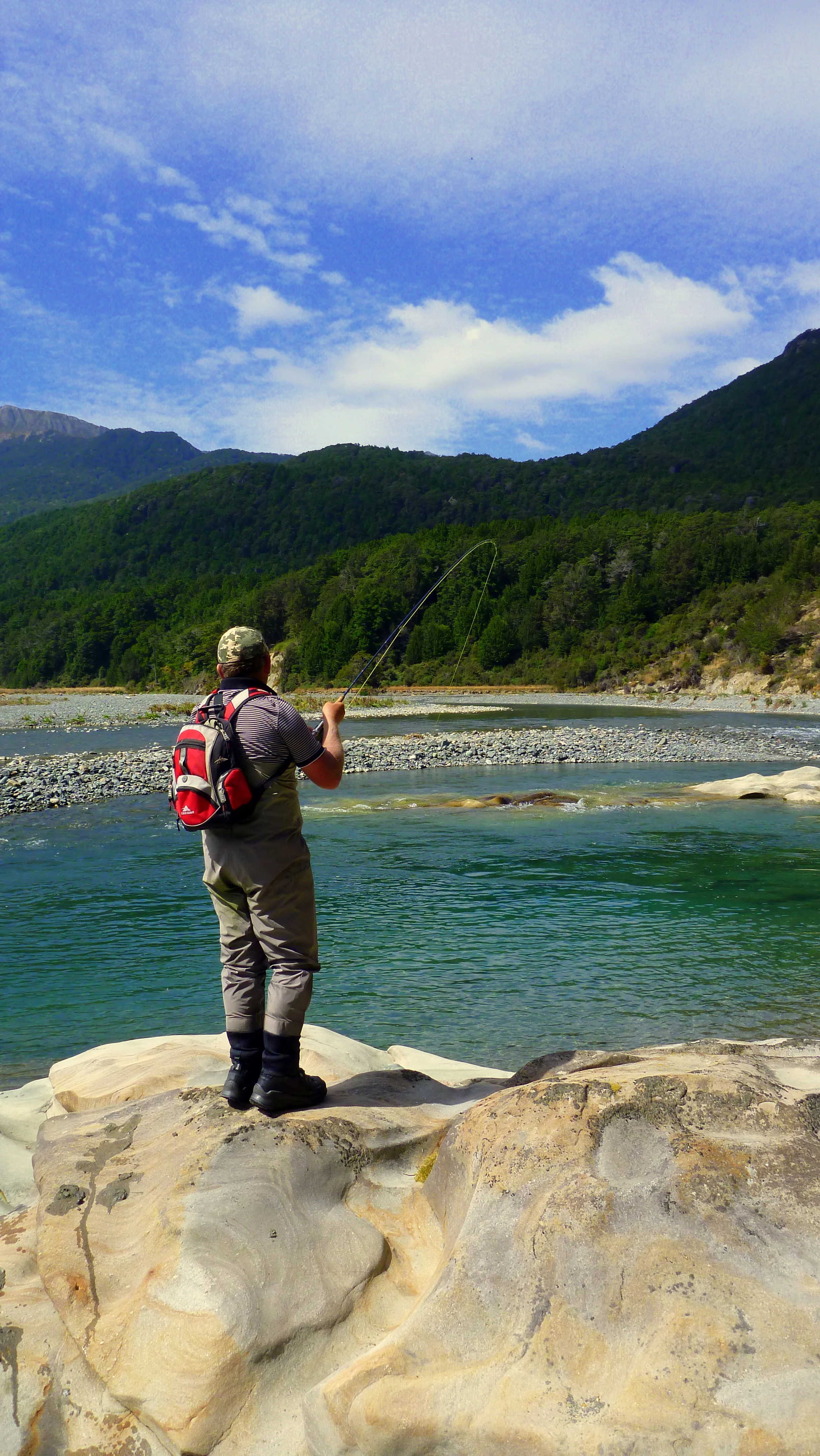Fly fishing New Zealand and its trophy trout rivers and streams