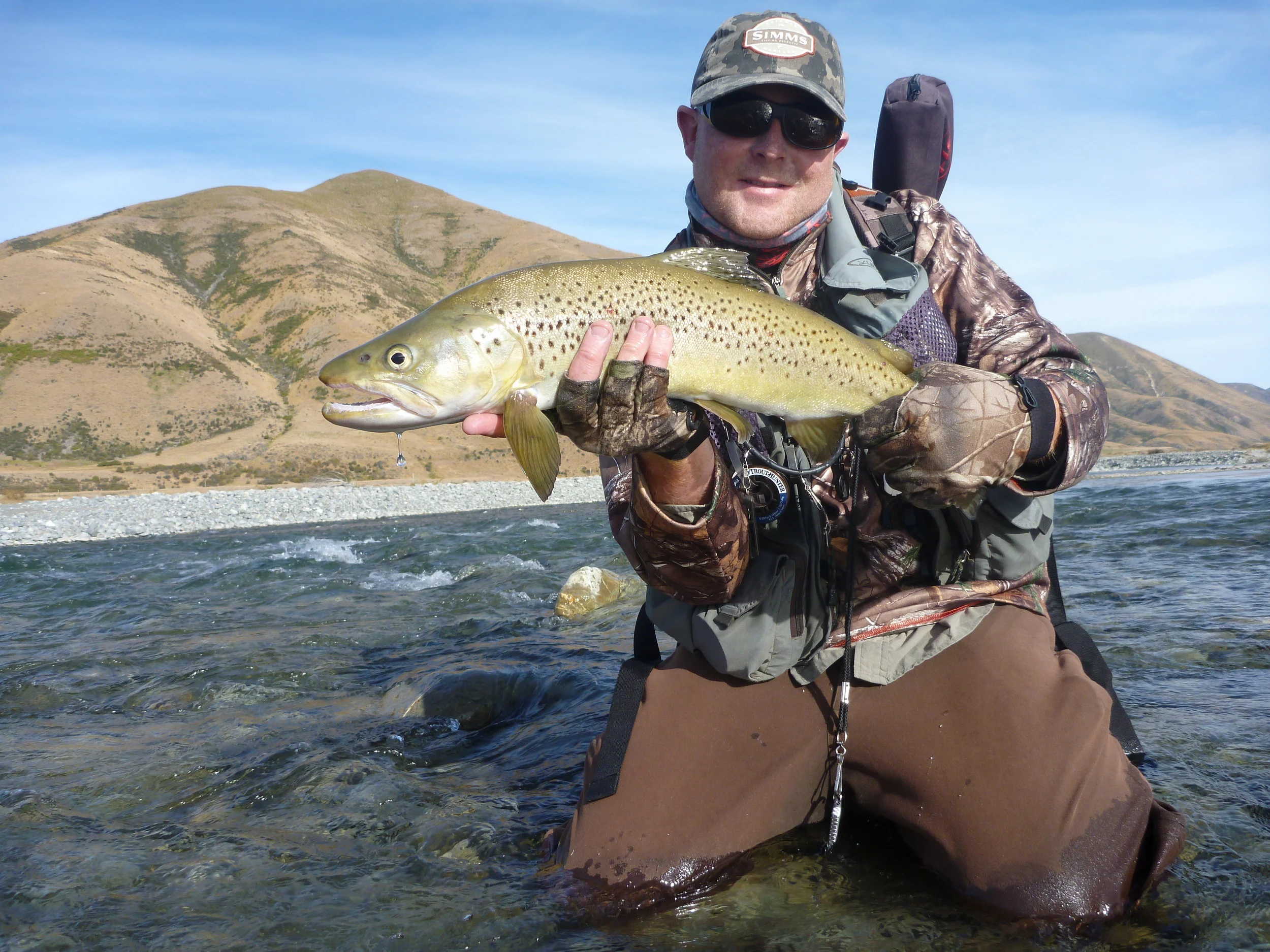 New Zealand fly fishing with professional guide Paul Macandrew