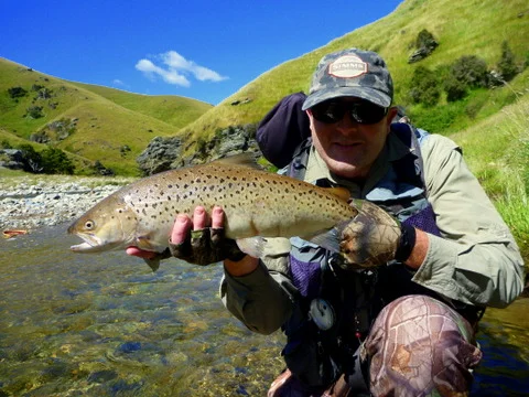 New Zealand trout fishing 