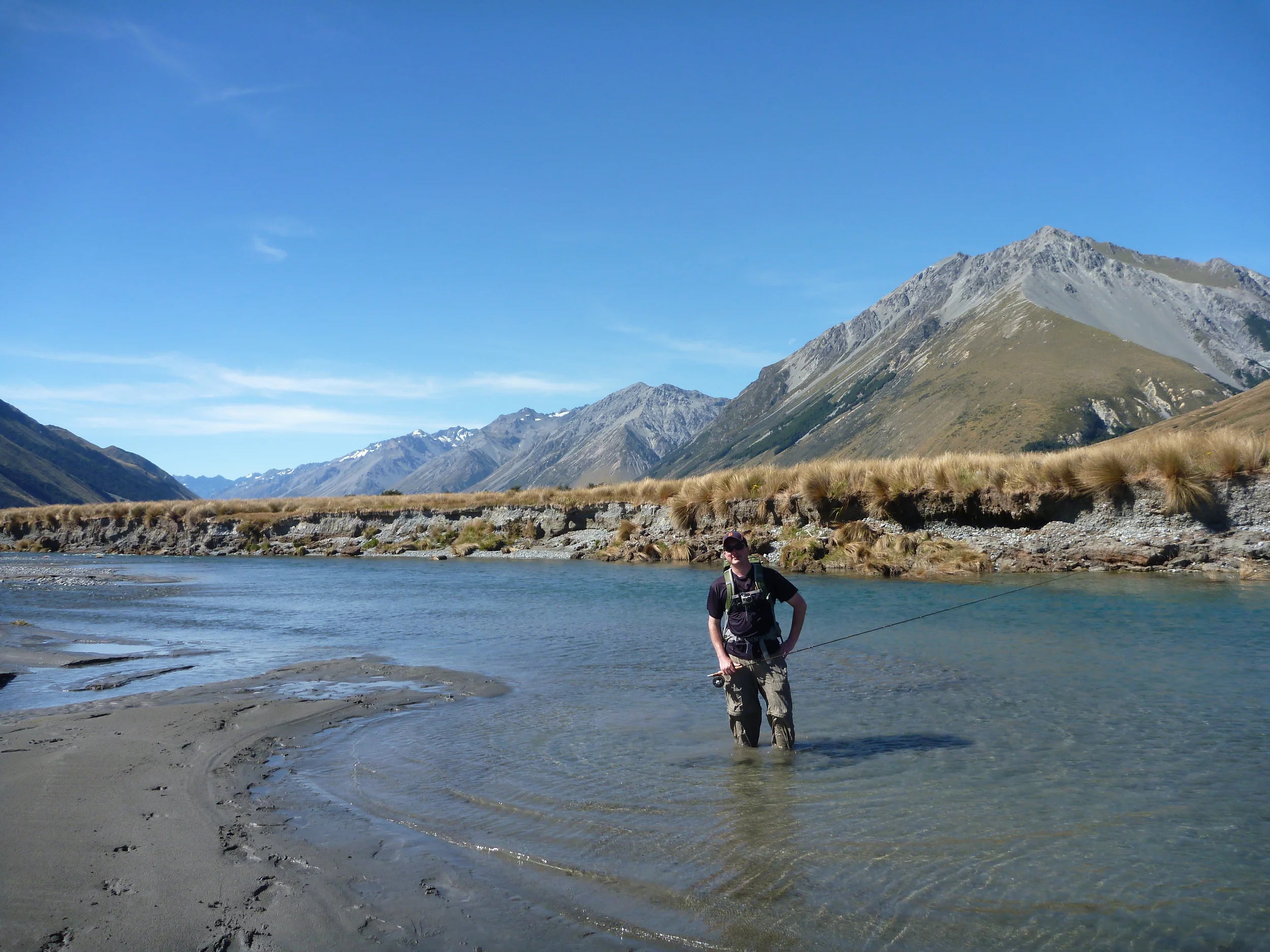 Stunning South Island back country fly fishing