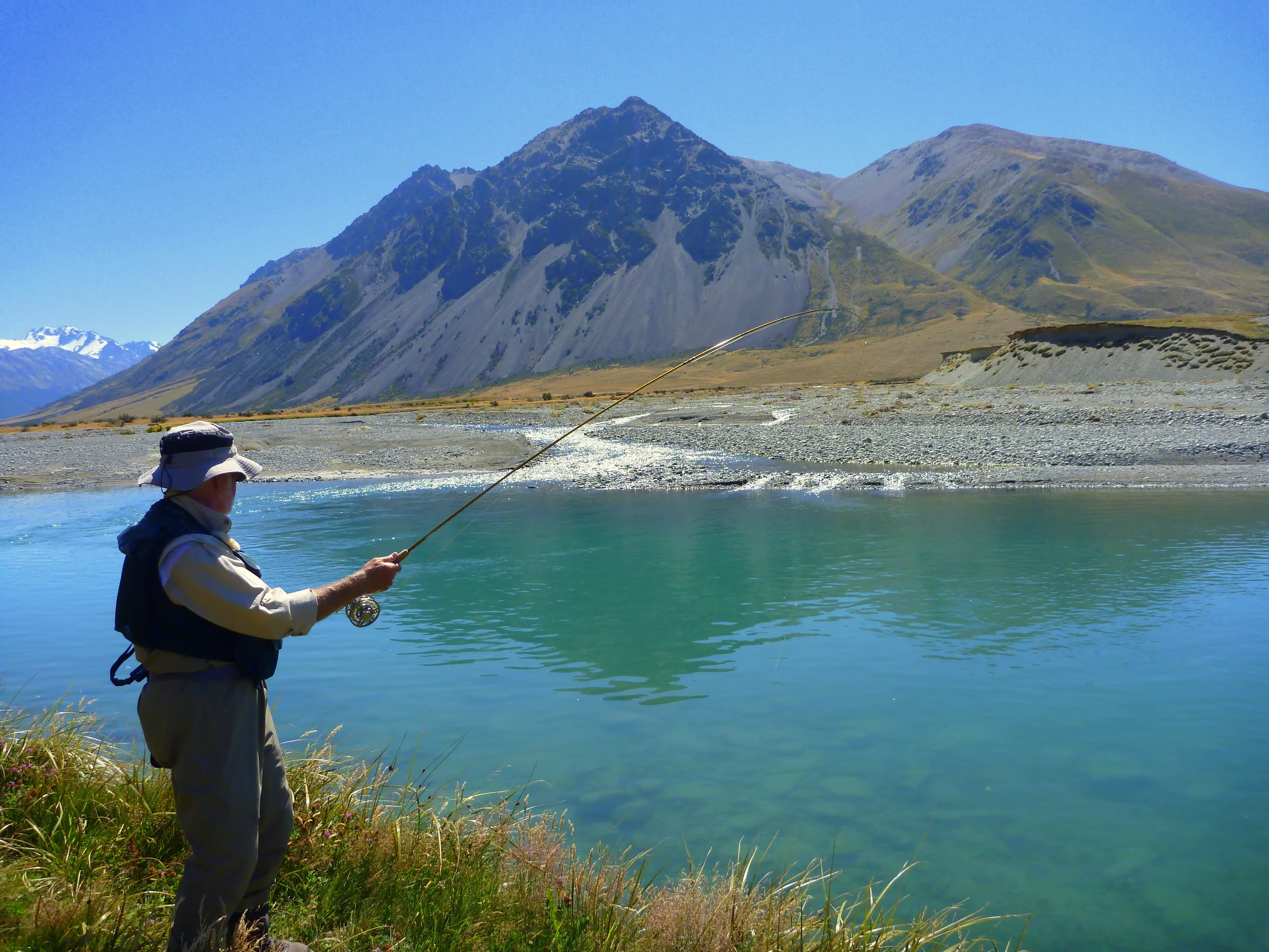 Scenic New Zealand trout fishing locations
