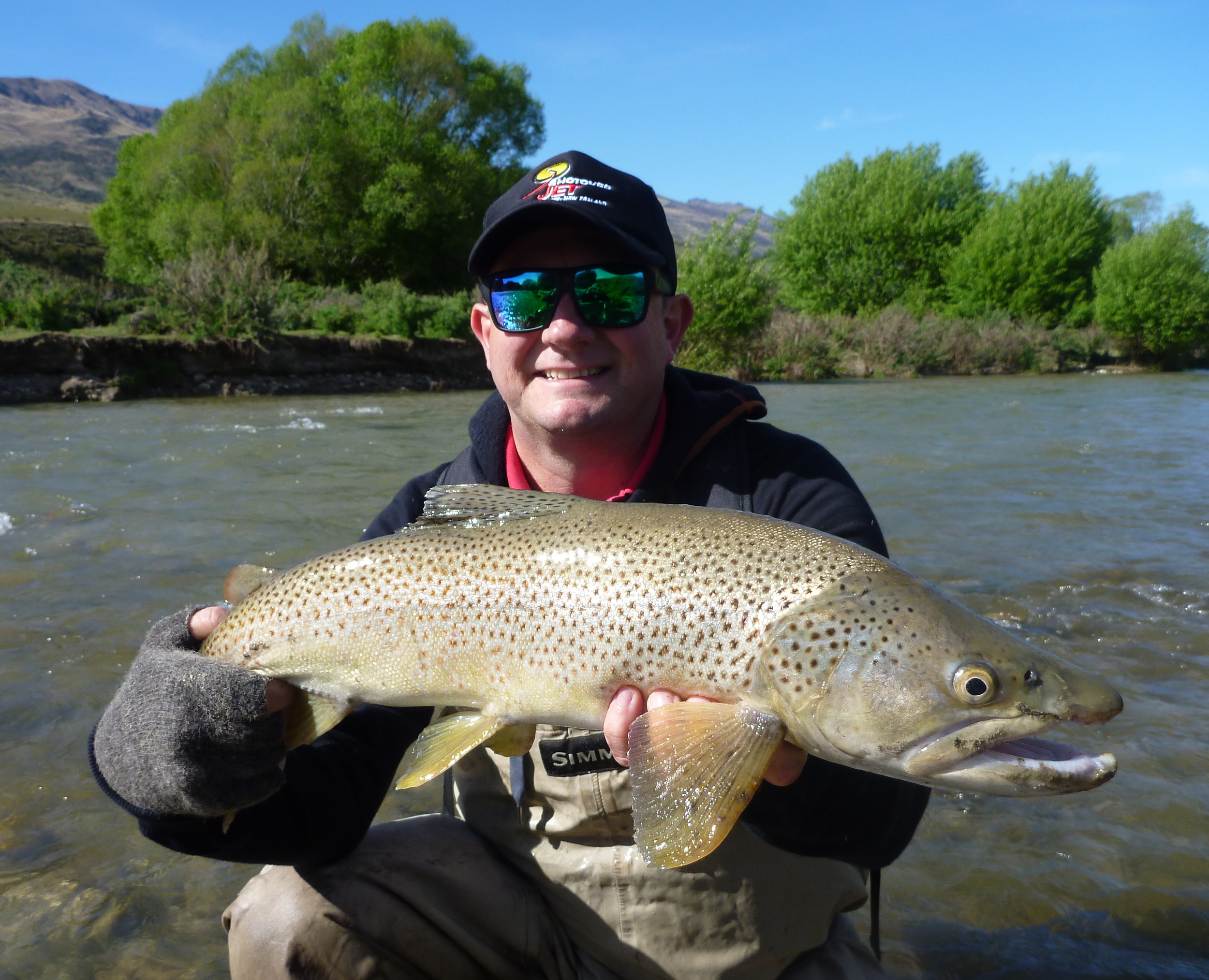Trophy South Island brown trout.