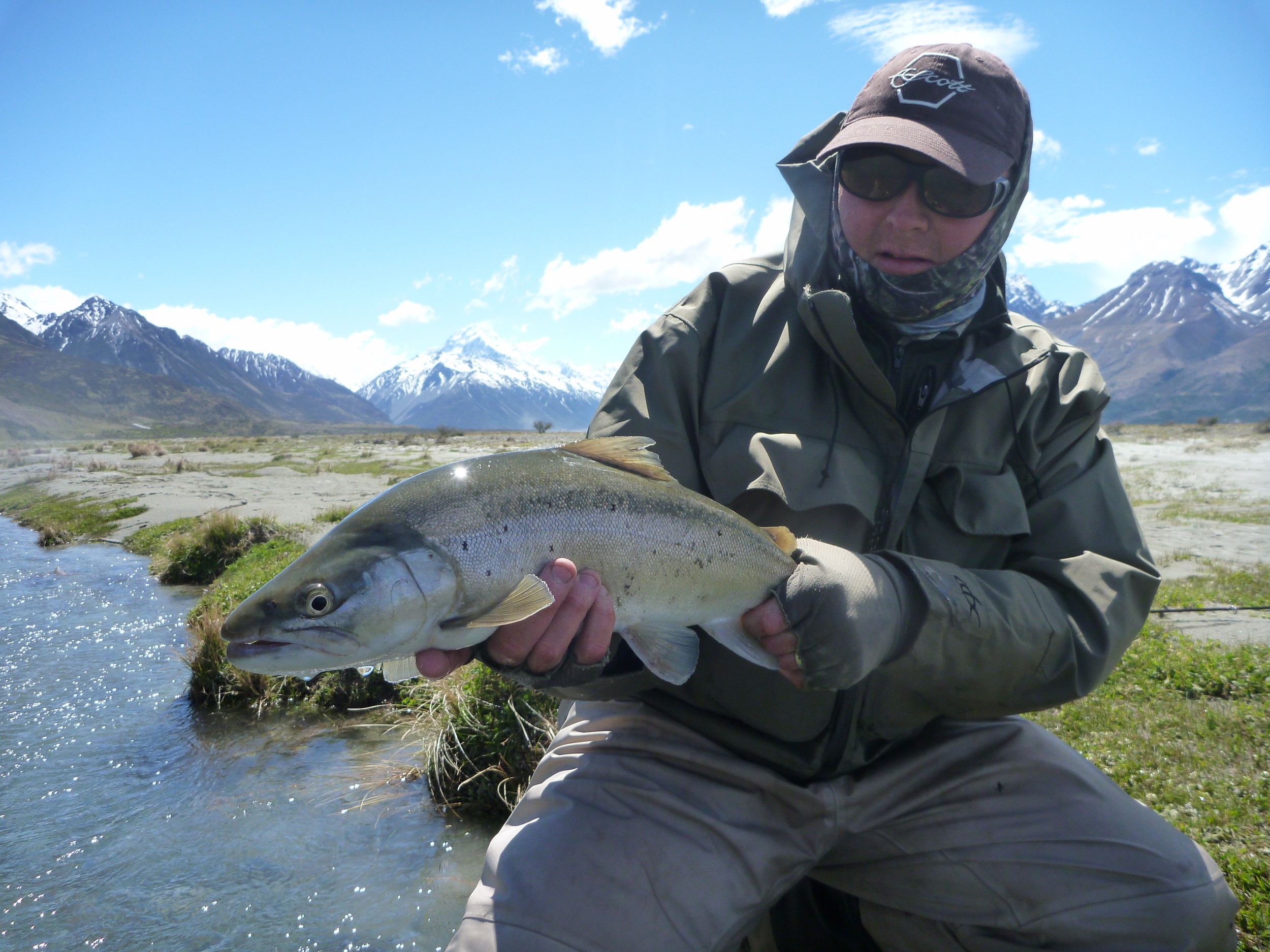 New Zealand trout fishing for trophy brown and rainbow trout.