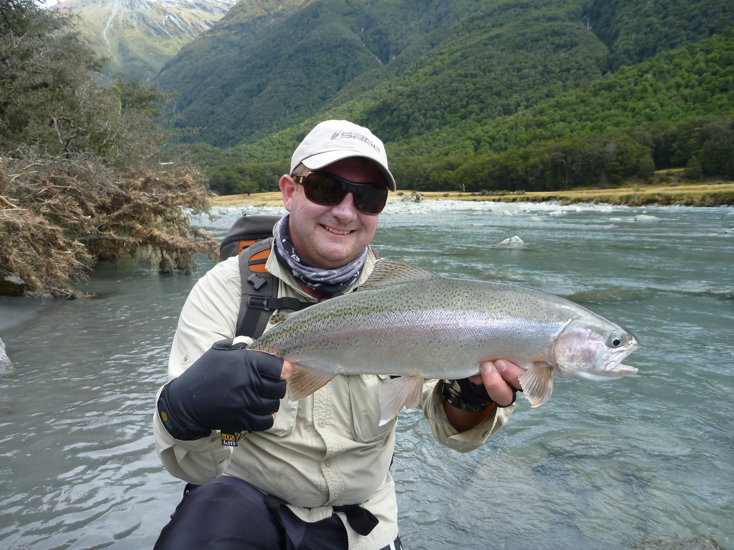 Wanaka South Island of New Zealanddry fly fishing