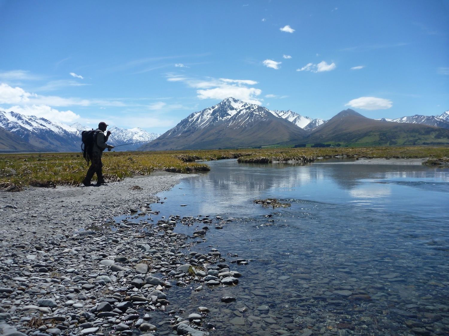 New Zealand Fly Fishing in the Mackenzie Country