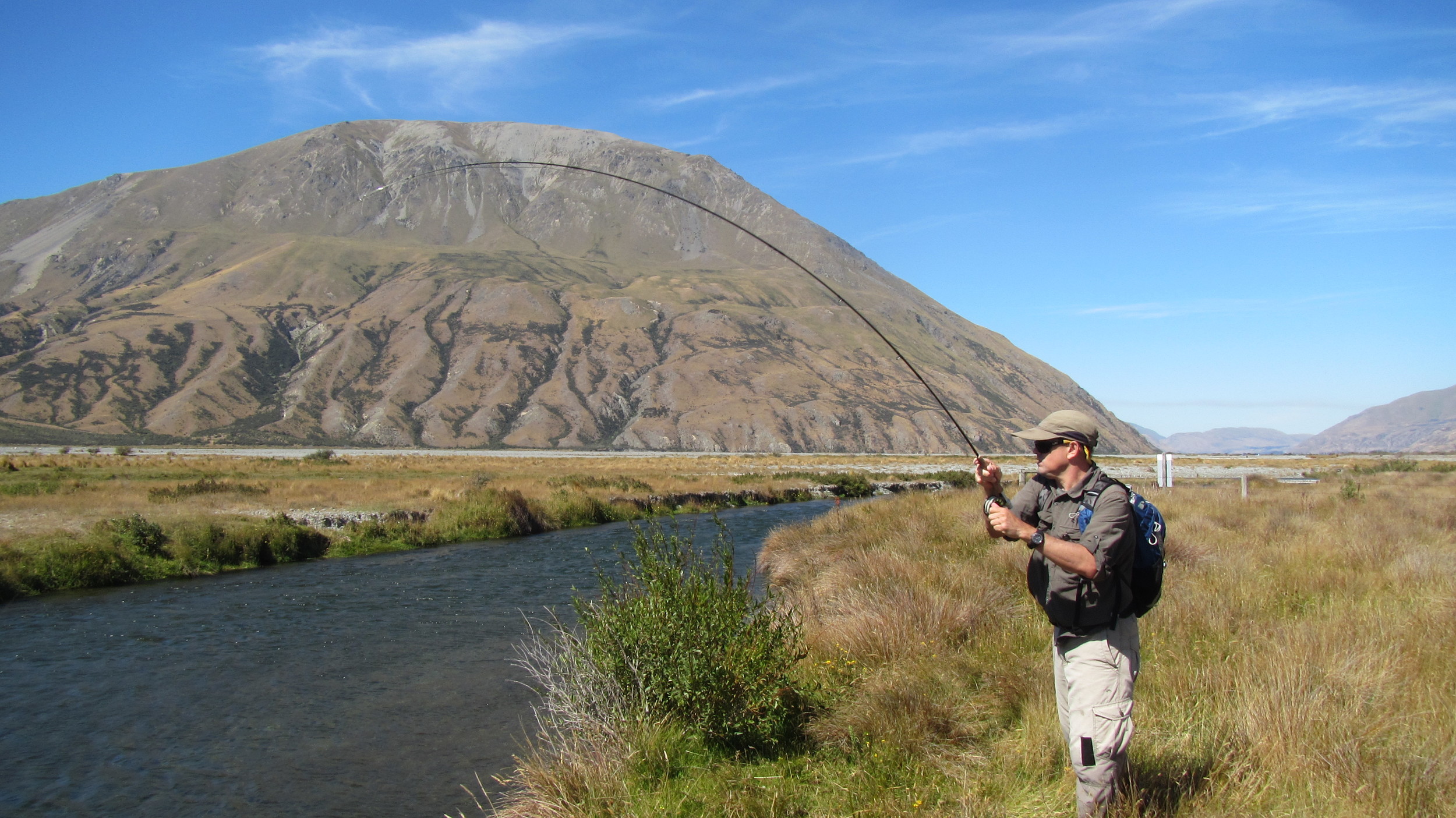 Spring creeks of the South Island of New Zealand.