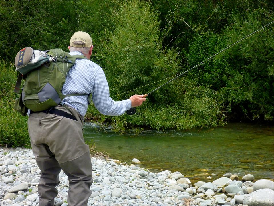 Dry fly fishing Southland river's and streams