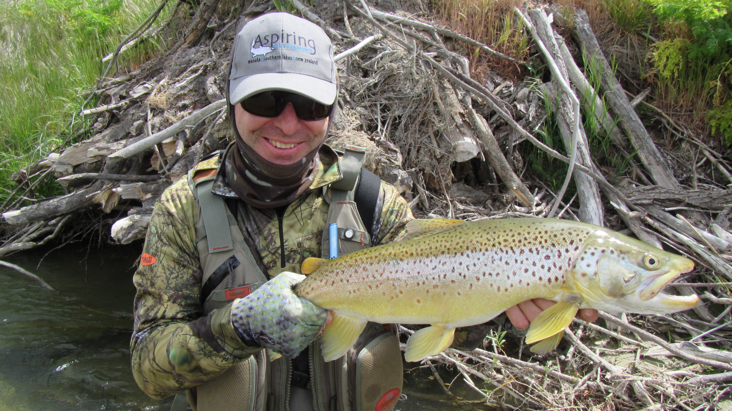 Trophy brown trout from a  Southland stream. (Copy)