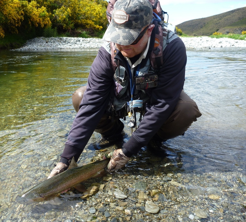 New Zealand trout fishing for Trophy Brown Trout