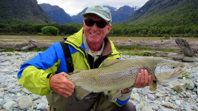 Fly fishing New Zealand for trophy brown trout