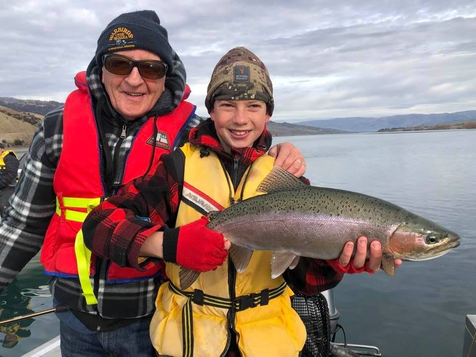 A solid fish for Louie first up.