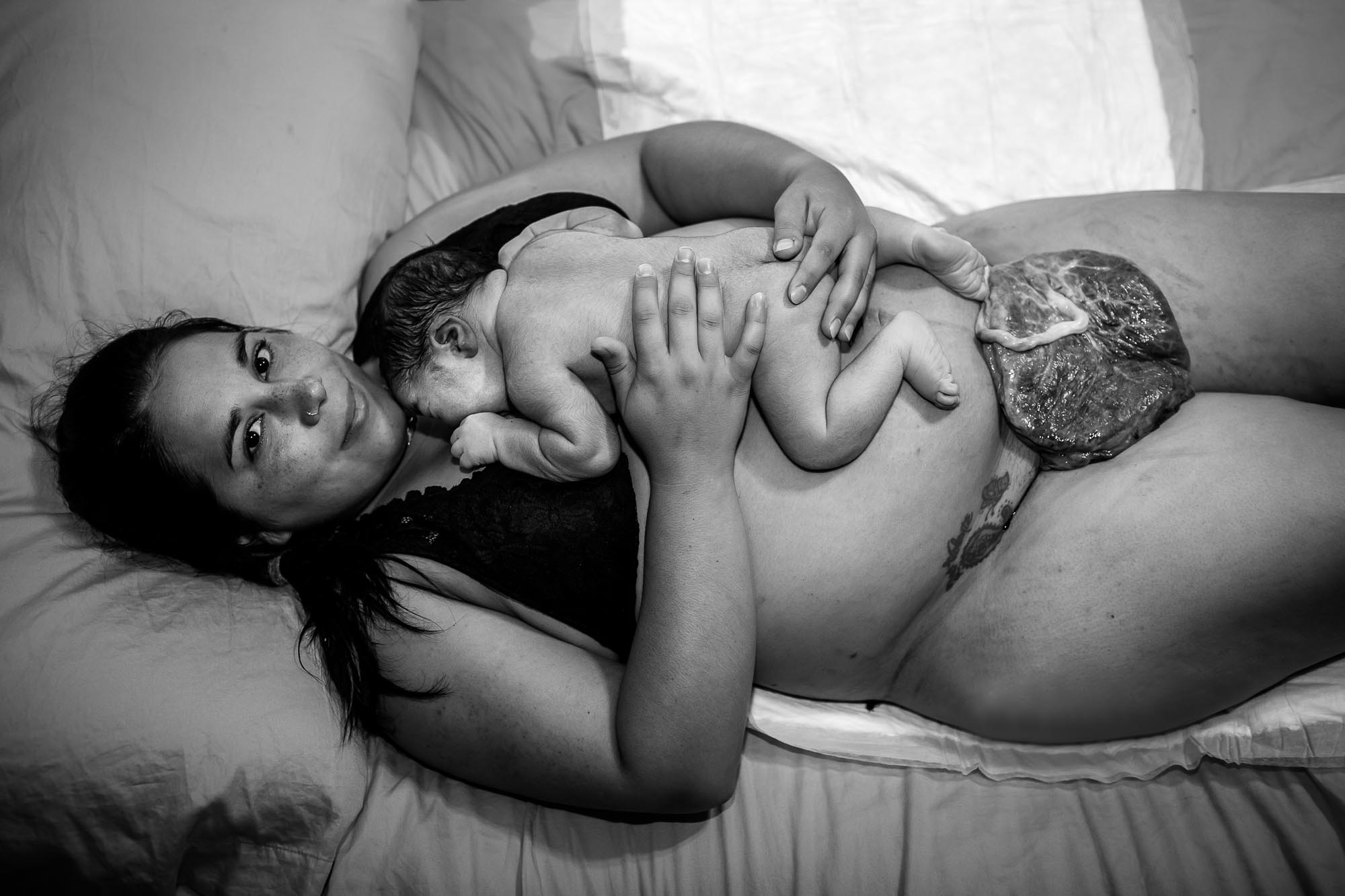 Baby, mama, and placenta