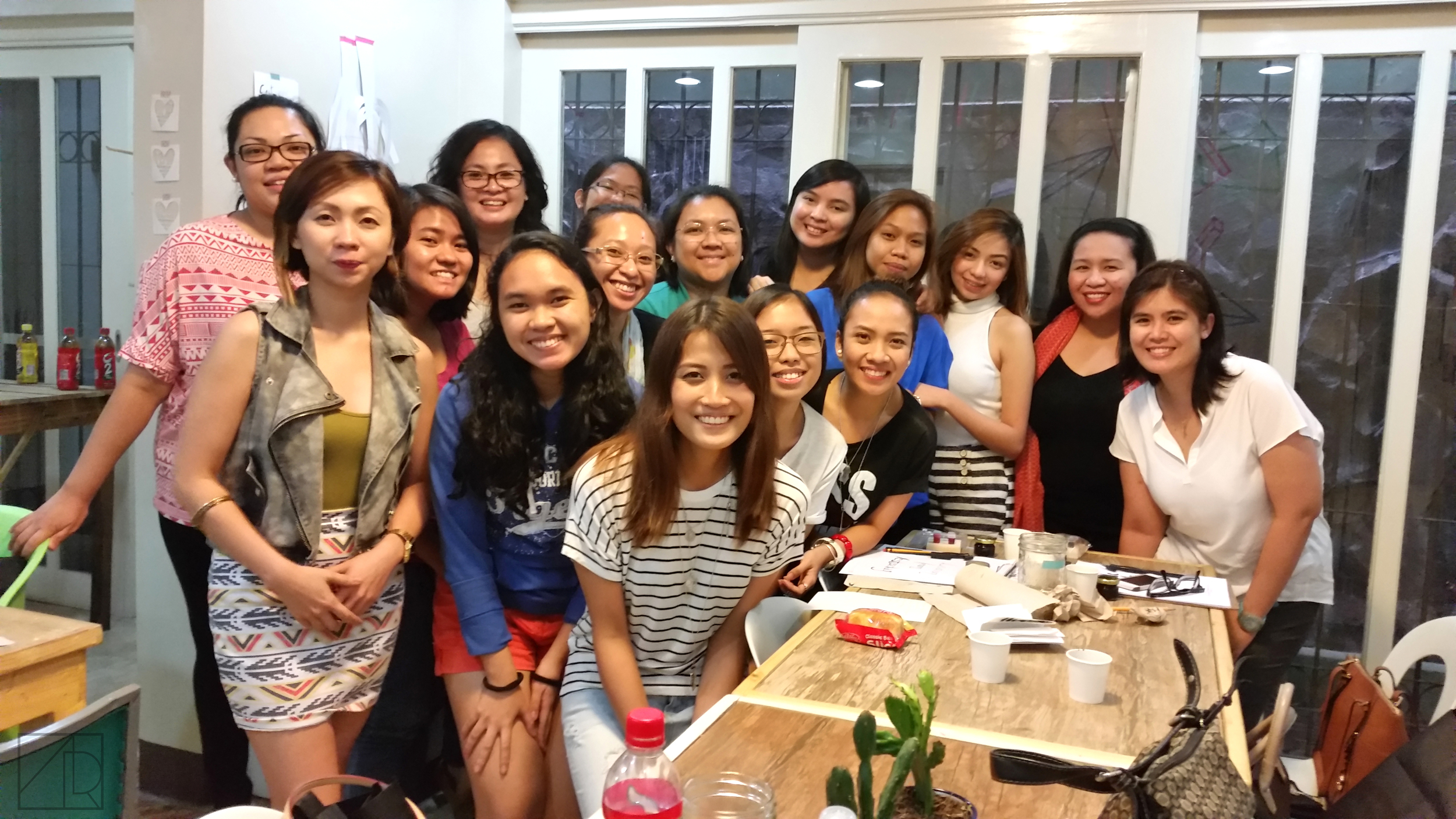 Class picture (we missed you here, Aj!)