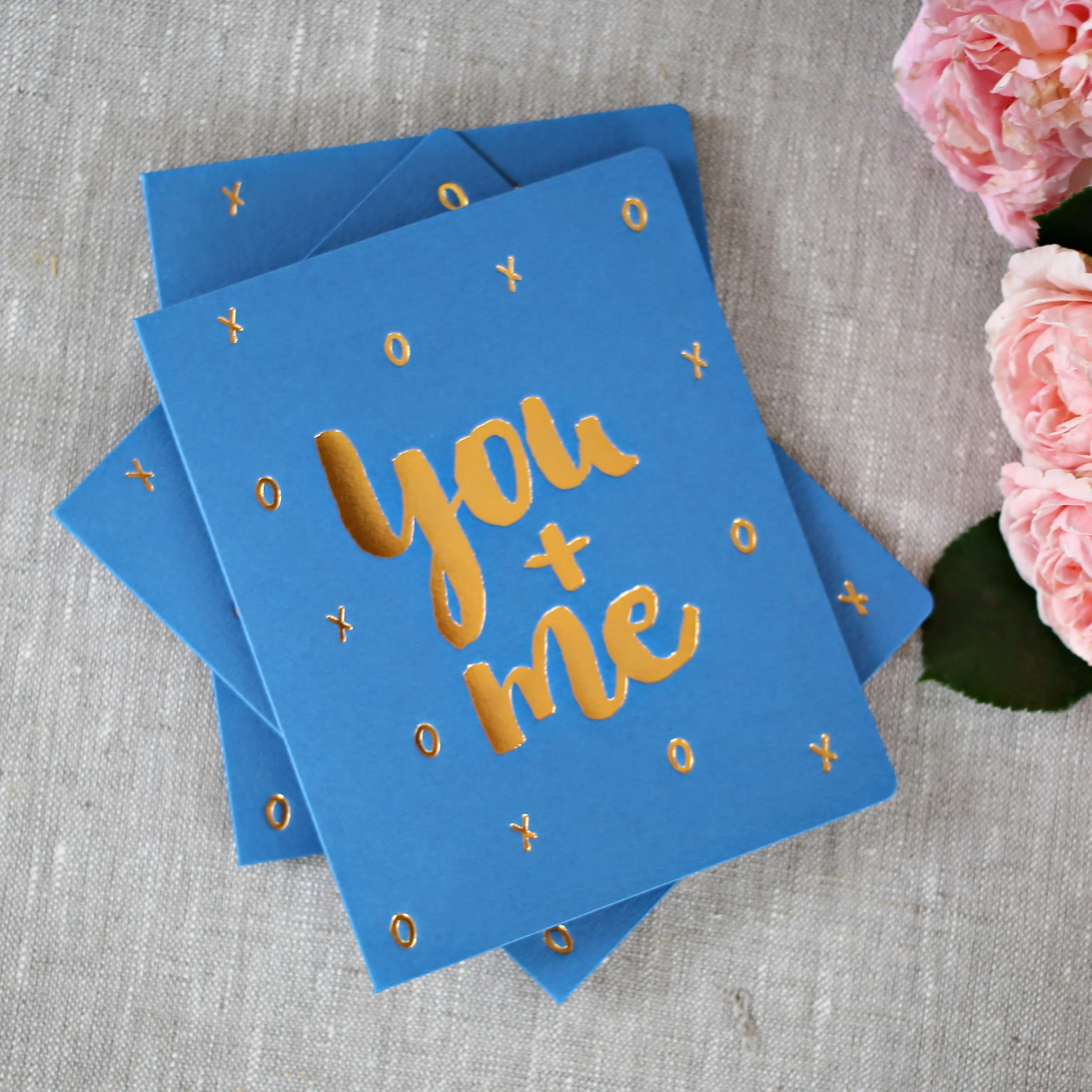You + Me. Photo from Bespoke Letterpress