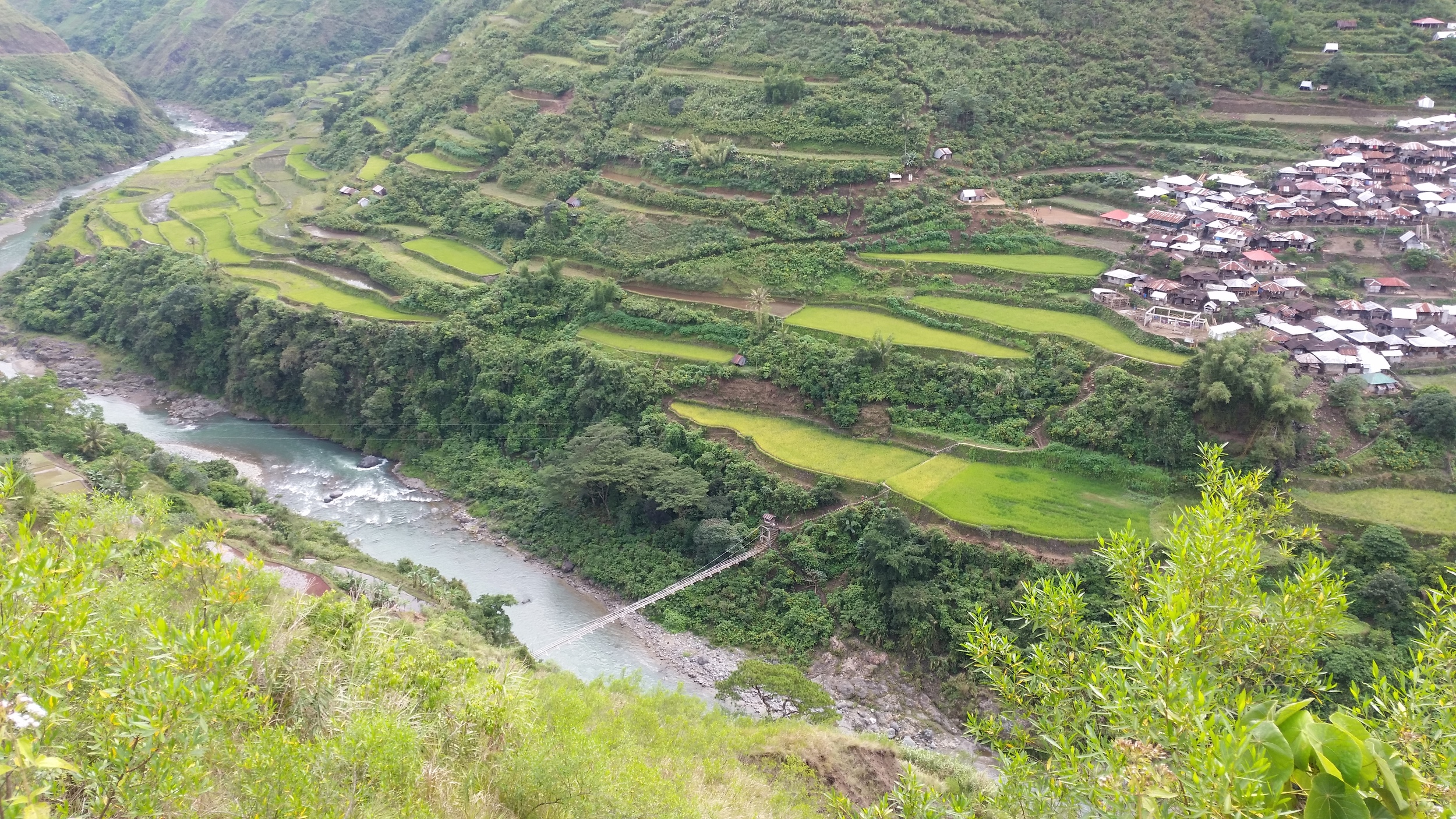 Pretty view of the Tinglayan Village