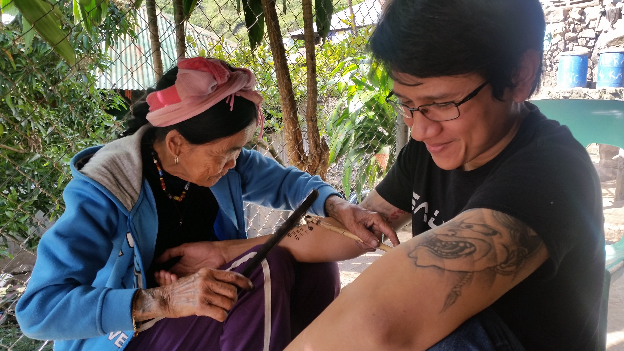 My boyfriend also getting a tattoo from Fang Od
