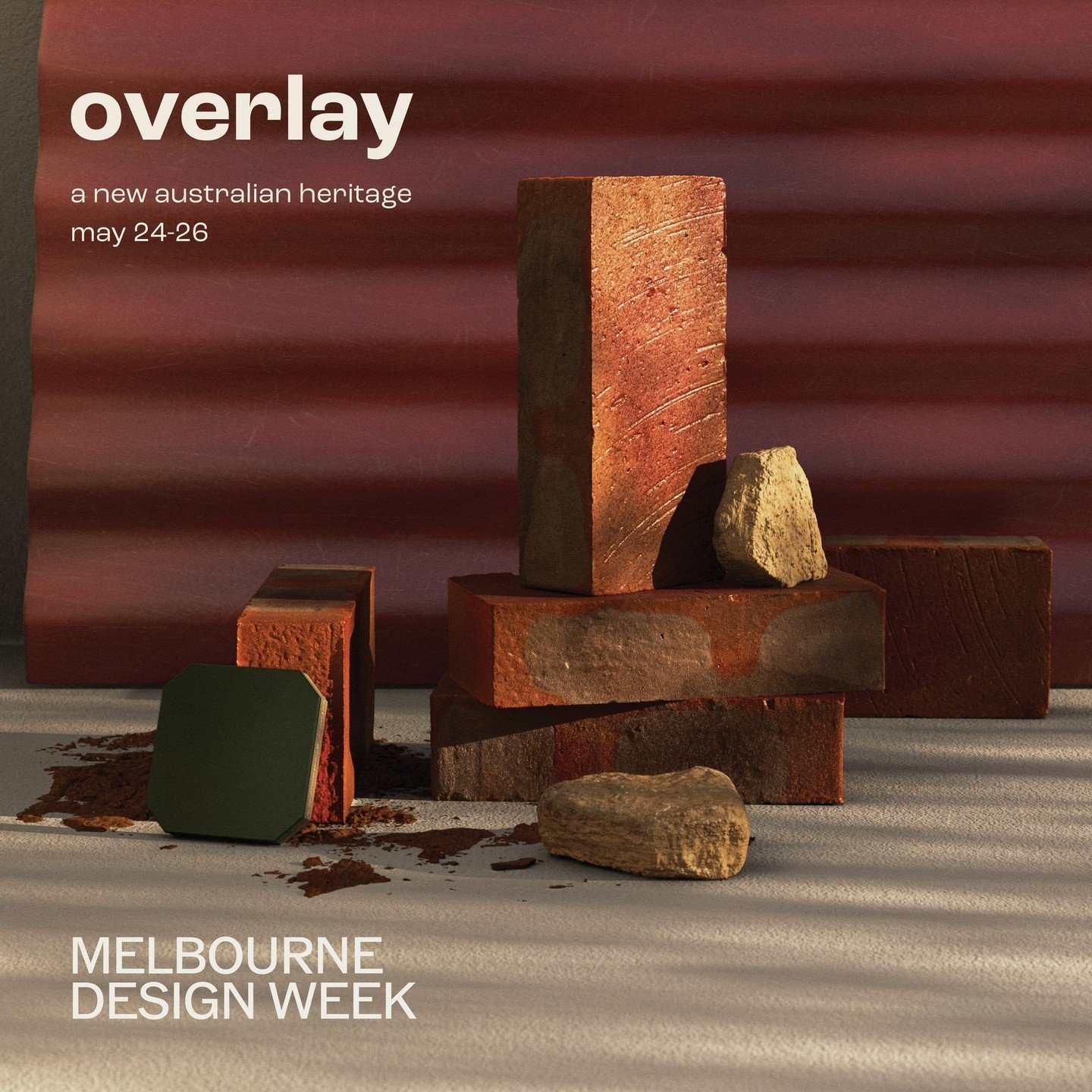 We are thrilled to announce our participation in @NGVMelbourne Melbourne Design Week's exhibition @___overlay, sharing the space with some incredible Australian design creatives. Investigating the future of Australian homes subject to a heritage over