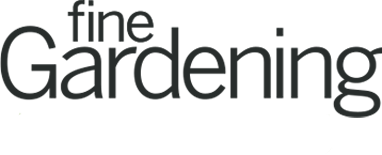 Text reading 'fine Gardening' in black font.