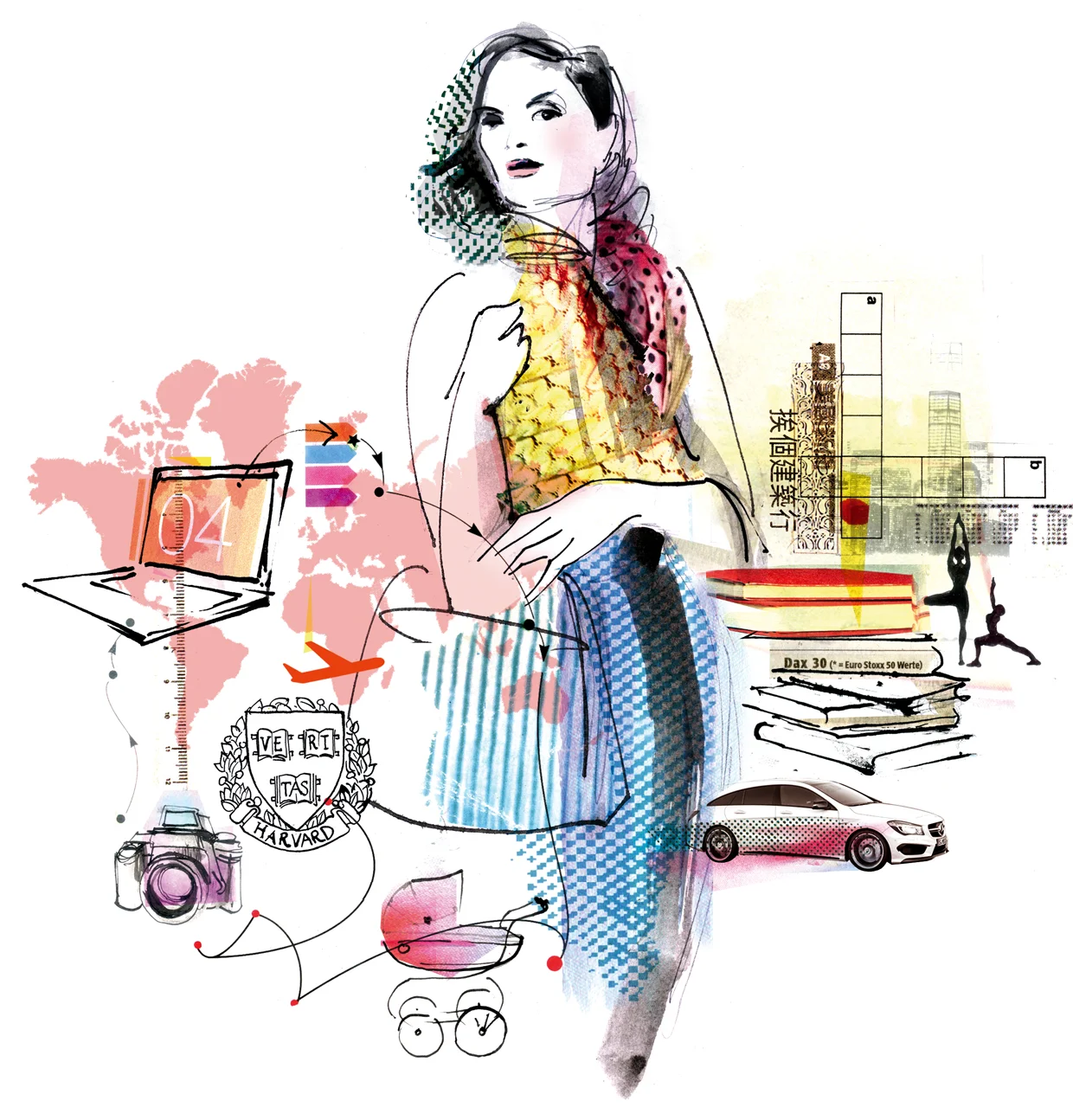 Modern career/ She´s Mercedes