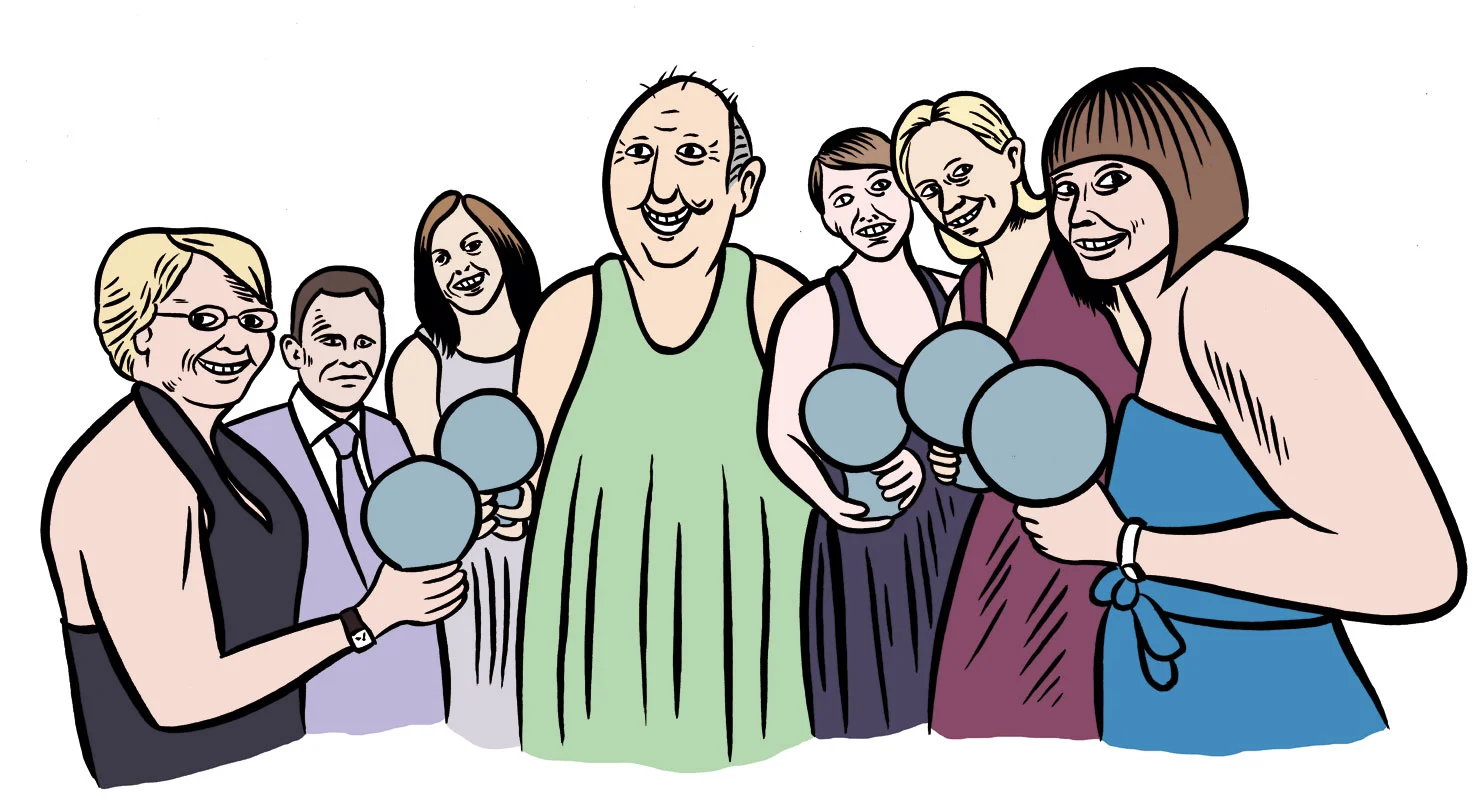 Illustration from the book Your King 2 (Kongen din bok 2).