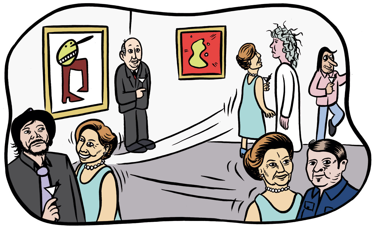 Illustration from the book Your King 2 (Kongen din bok 2).