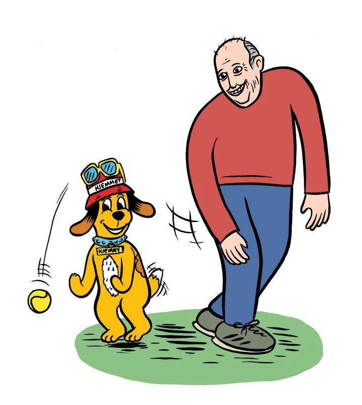 Illustration from the book Your King 2 (Kongen din bok 2).