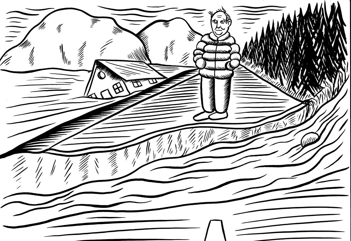 Illustration from the book Your King 2 (Kongen din bok 2).