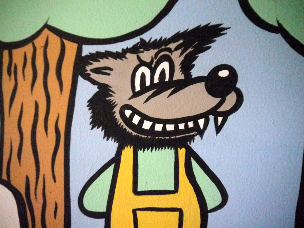 From mural at Grisen restaurant (The Pig).