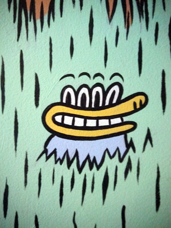 From mural at Grisen restaurant (The Pig).