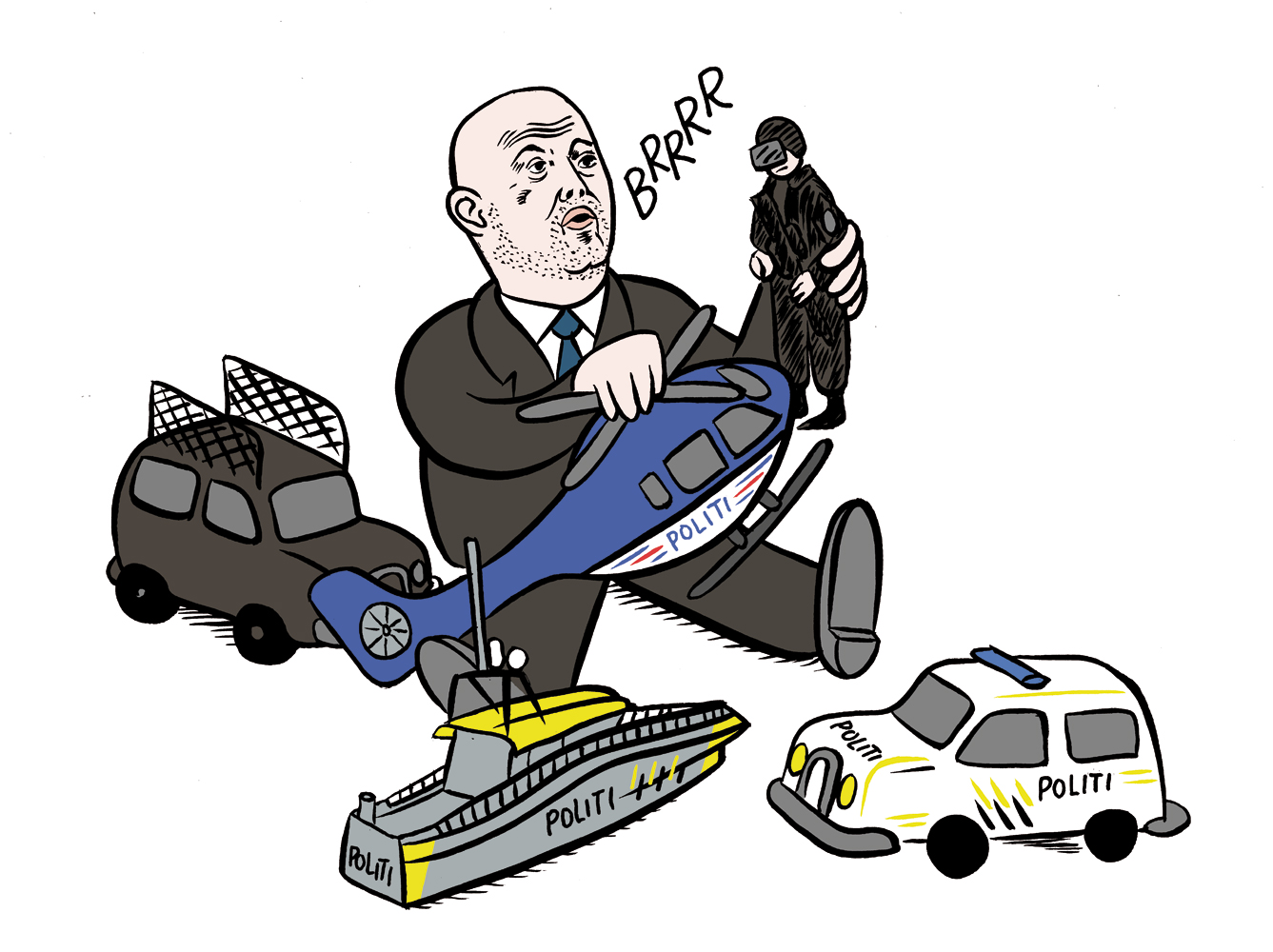 Illustration for A-magasinet.