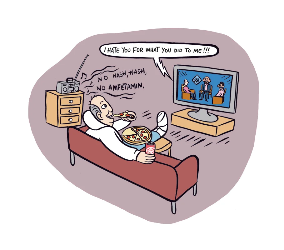 Illustration from the book Your King 3 (Kongen din bok 3).
