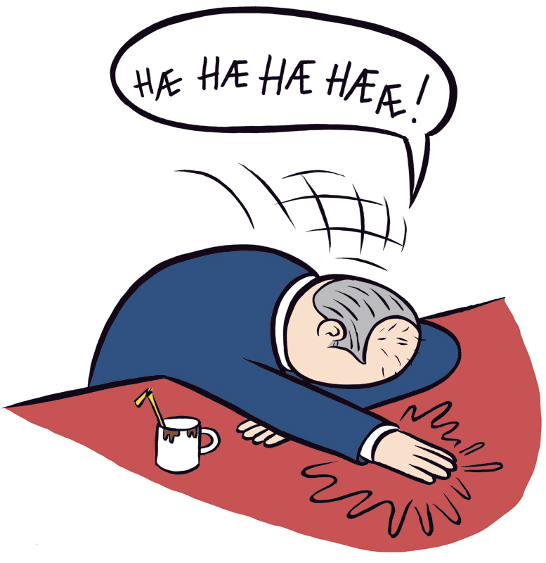 Illustration from the book Your King 3 (Kongen din bok 3).