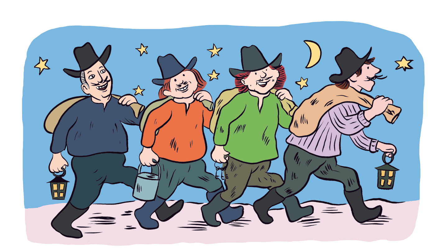 Illustration from the book Your King 3 (Kongen din bok 3).
