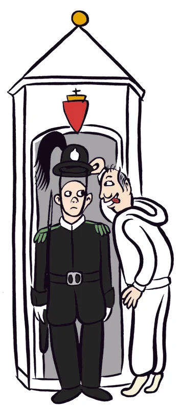 Illustration from the book Your King 3 (Kongen din bok 3).