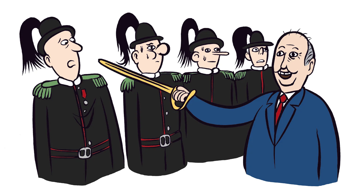 Illustration from the book Your King 3 (Kongen din bok 3).