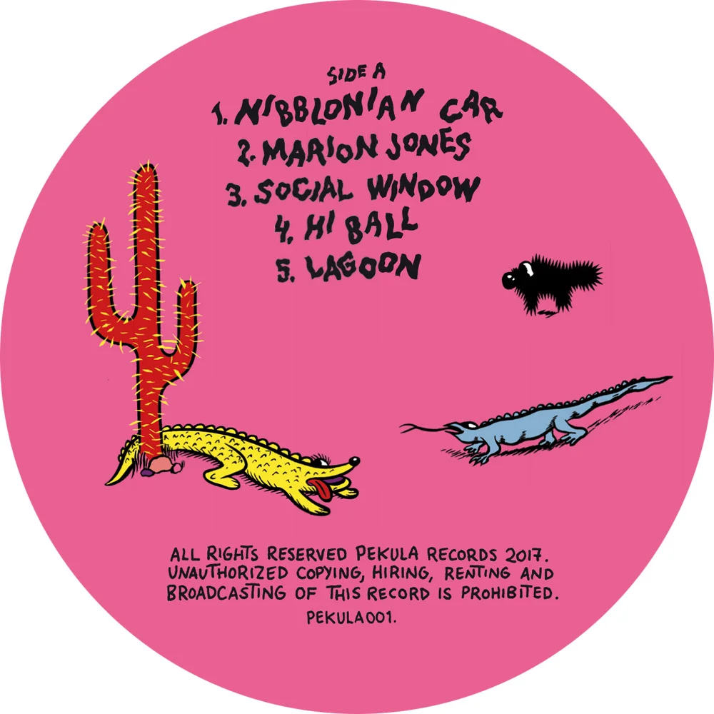Label for Aiming For Enrike LP.