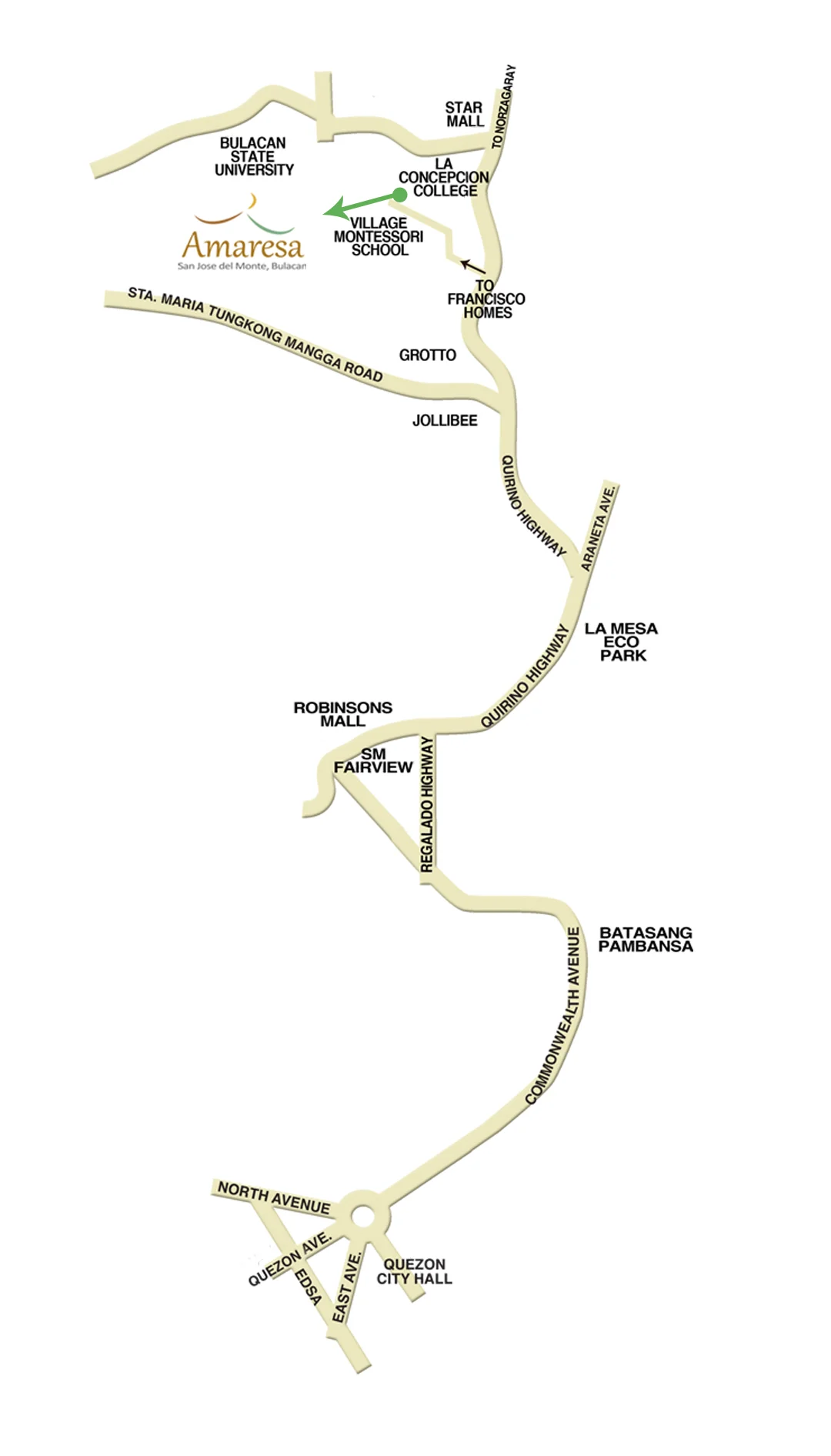 Click on map for directions