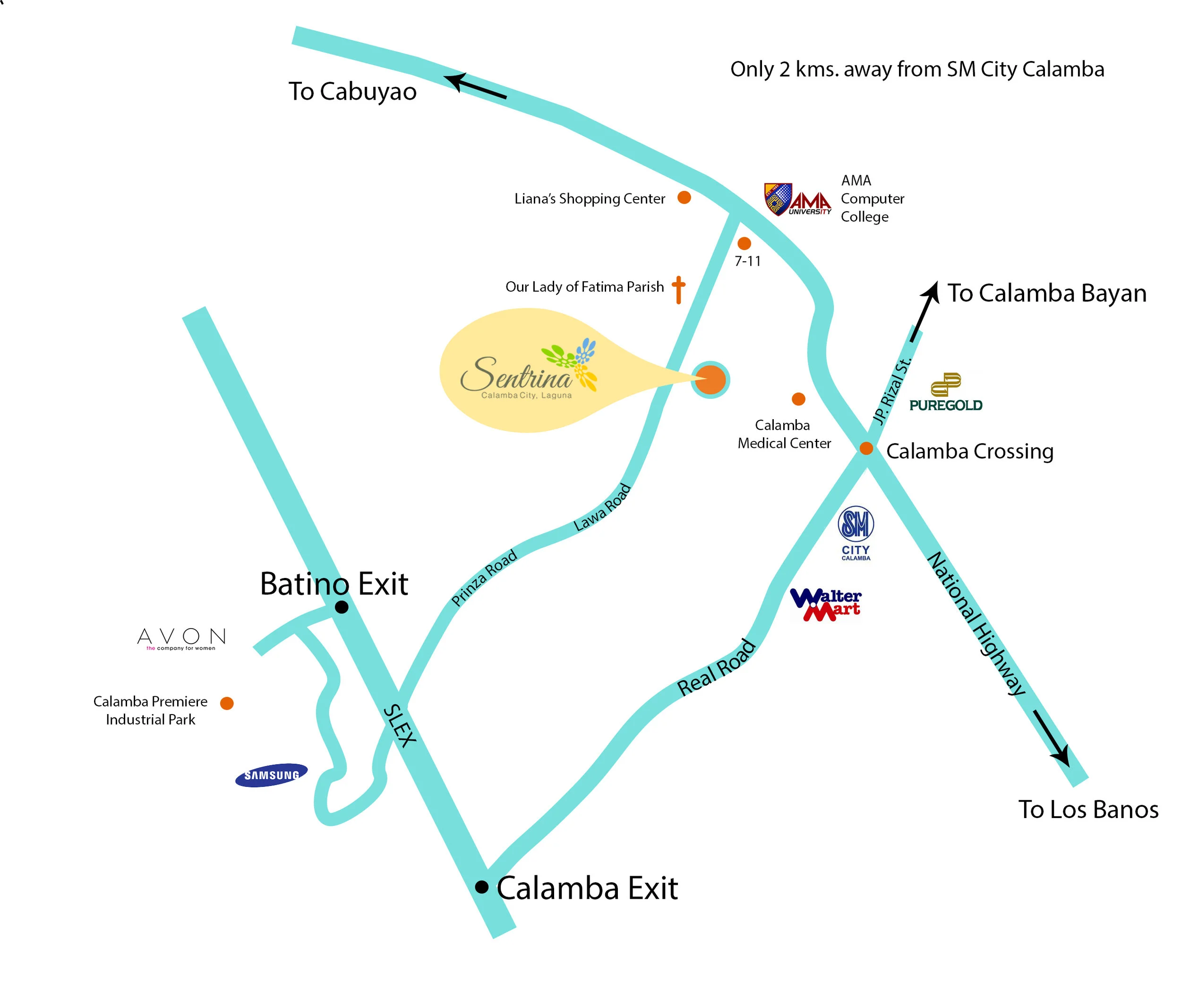 Click on map for directions
