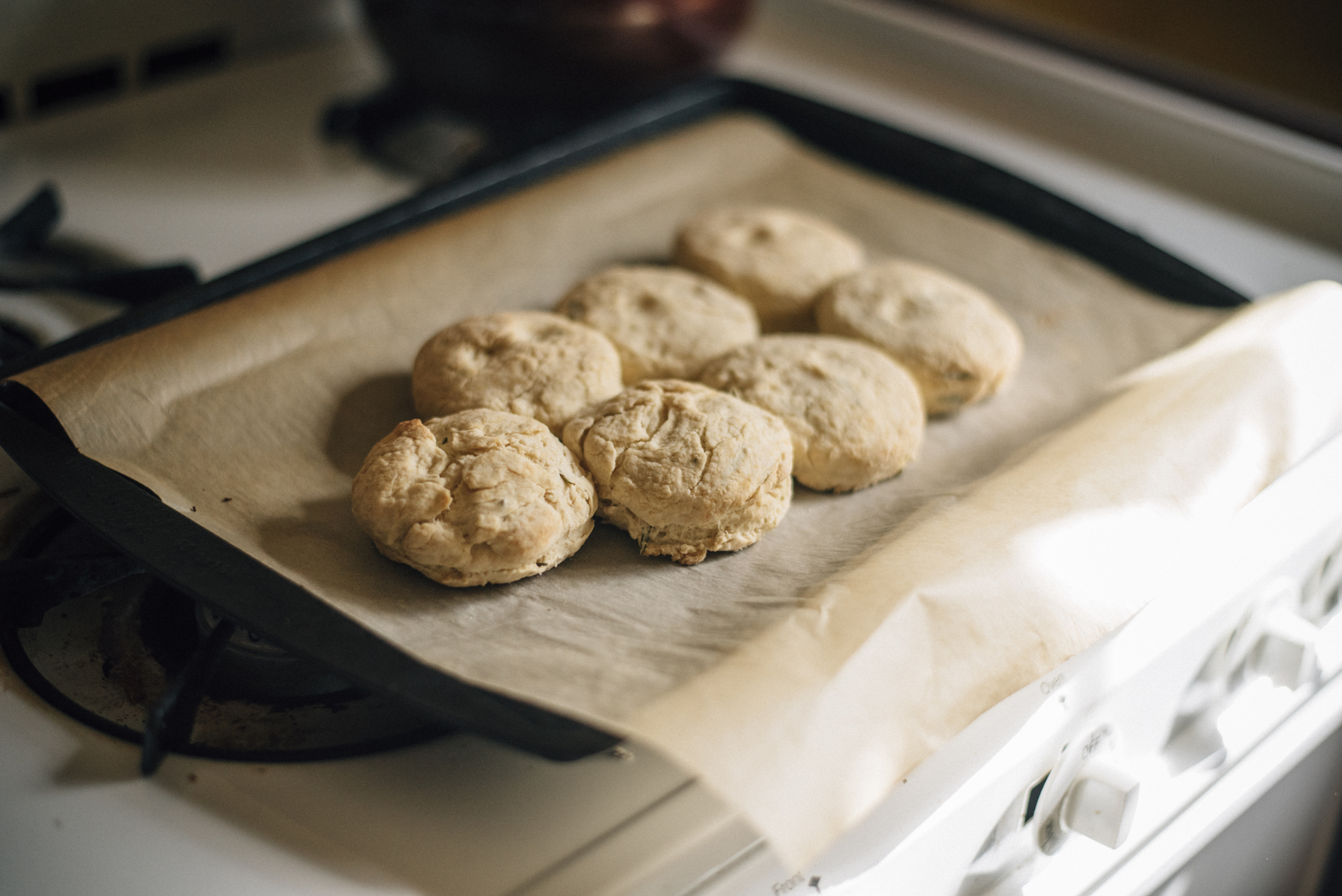 Rosemary Vegan + GF Biscuits with Rachael — REBECCA