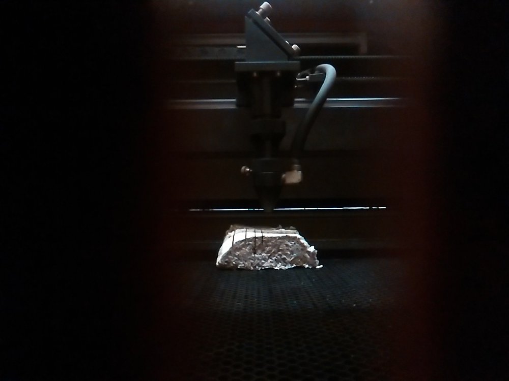 Cutting lines, every time a little bit deeper.