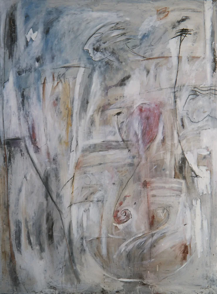 Senza titolo, 1983 Olio su tela cm 200 x 150