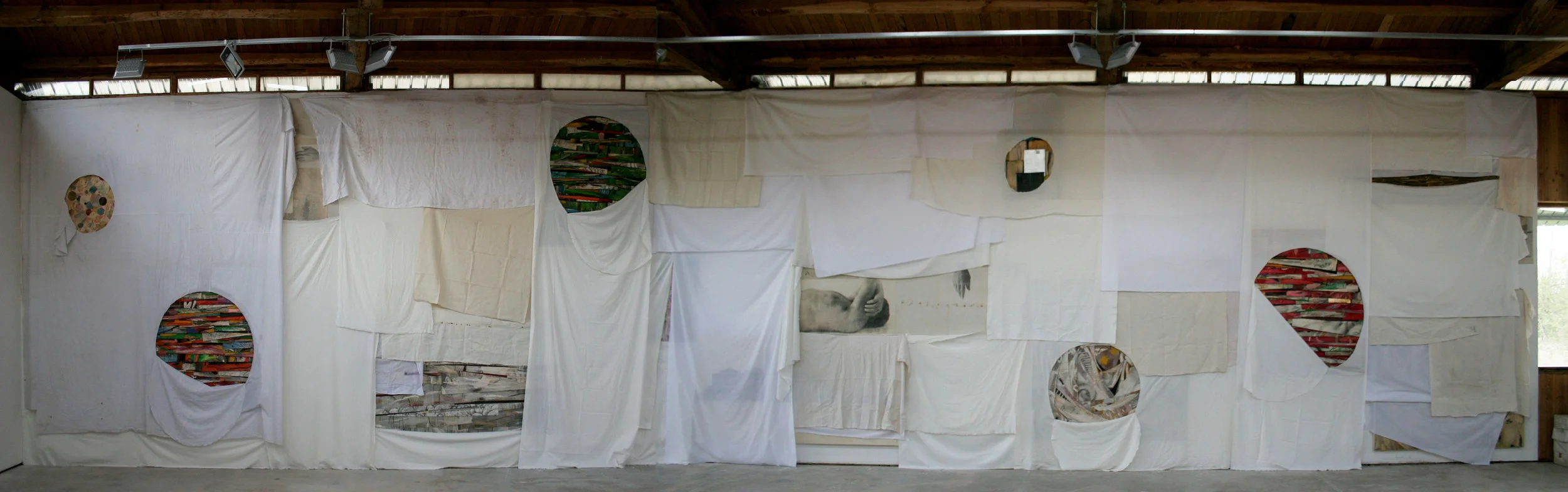 Installazione 2015 cm. 420x1800