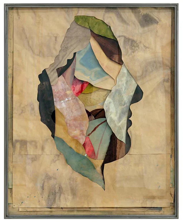Senza titolo, 2015 Tecnica mista su carta e tela incollata su legno cm 113 x 92