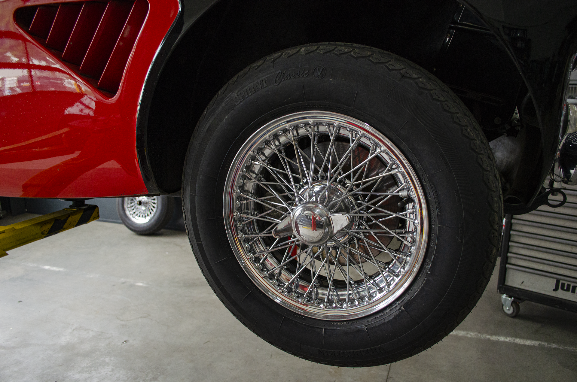 Austin Healey Visiting Mcc Suspension And Brake System