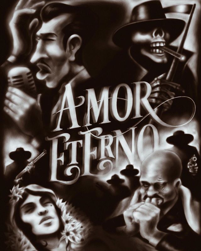 AMOR ETERNO 3/3 -Love from beyond the grave and Mexican film Noir atmosphere for this excerpt from my upcoming book next year.
.
.
.
.
.
#hardboiledcomics #comicsbook #illustration #comicsart #bandedessin&eacute;e #historieta #graphicnovel #bd #art #