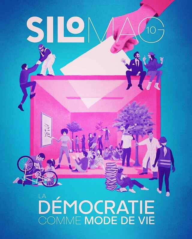 Cover design for the new SILOMAG issue about the situation of democracy in France and abroad /winter 2020.
@siloagoradespenseescritiques 
online : https://silogora.org/silomag/democratie-comme-mode-de-vie/
.
.
.
.
.
.
.
.
.
.

#illustration #illustra