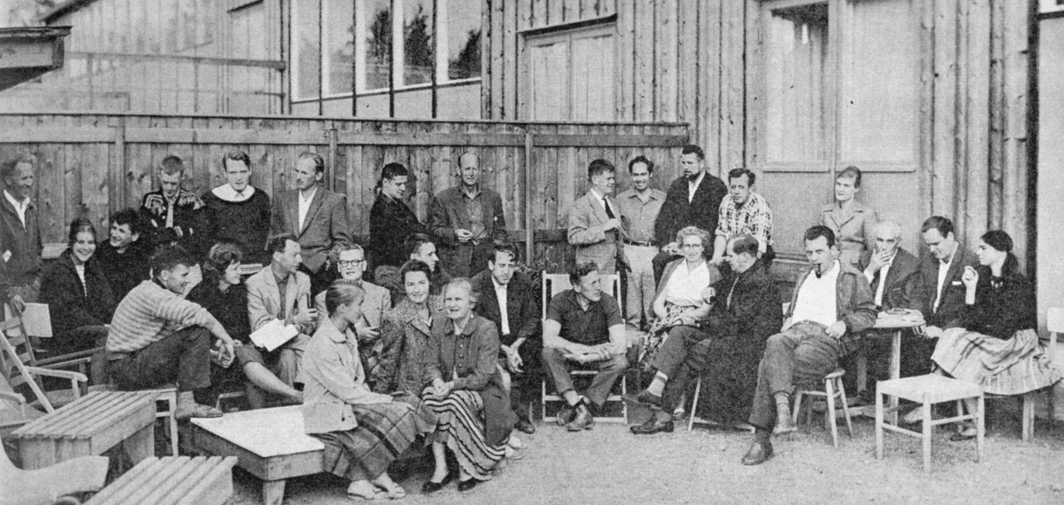 Allmøte 1960. Fotograf ukjent
