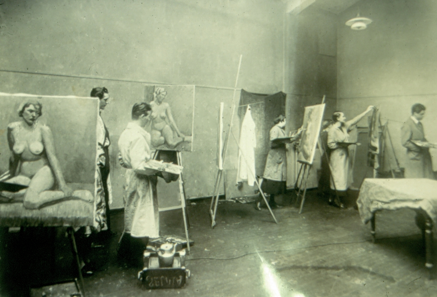 Fra Kunstakademiet Tidlig 1900 - tall