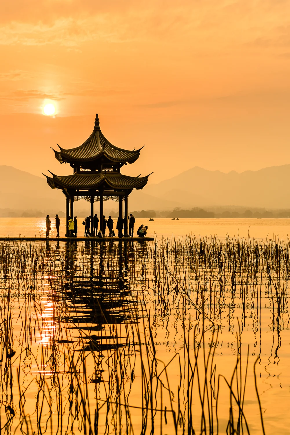 West Lake Sunset