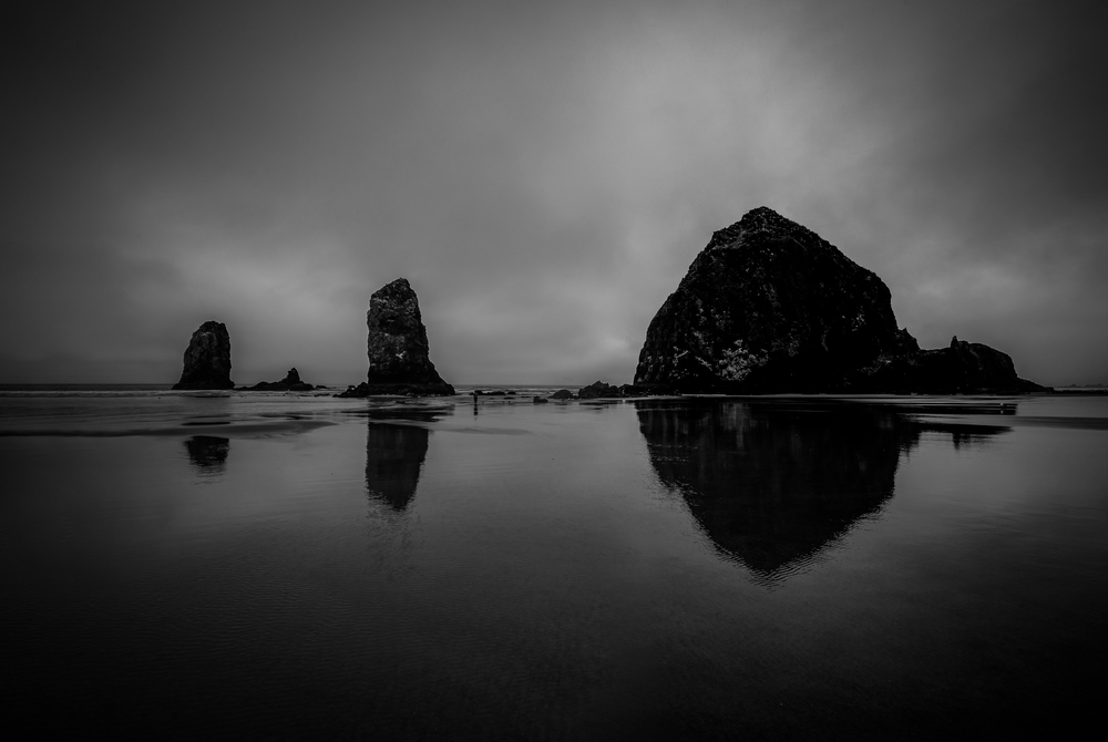  Overcast morning at Cannon Beach 